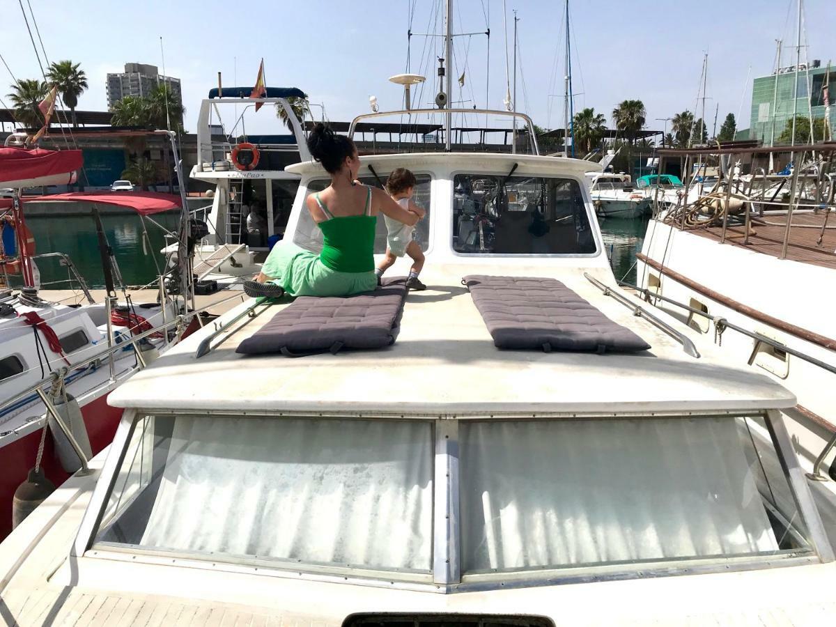 Boat Yacht Barcelona Sant Adria de Besos Exterior foto